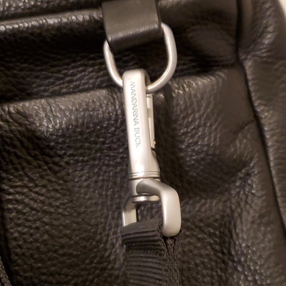 Mandarina Duck 🇮🇹 designer leather briefcase - Picture 6 of 7